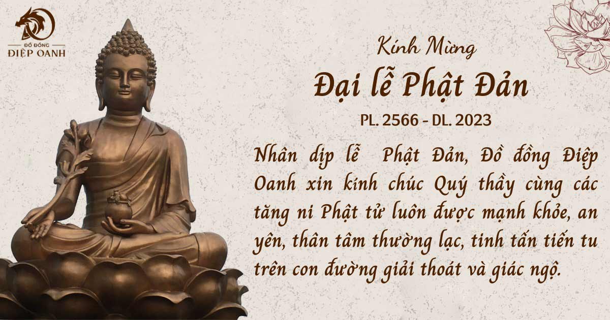 KÍNH MỪNG ĐẠI LỄ PHẬT ĐẢN